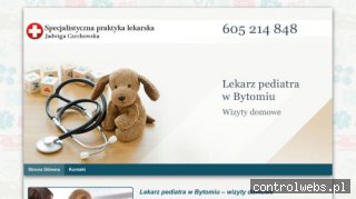 JADWIGA CZECHOWSKA wizyty lekarskie bytom