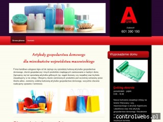 AGIW FIRMA HANDLOWO - USŁUGOWA worki na śmieci mazowieckie