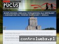 Screenshot strony pucus.waw.pl